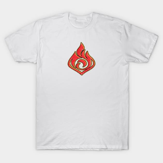 Pyro (Variant) T-Shirt by huckblade